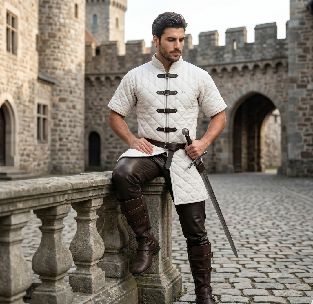 Ren Faire Half-Sleeve Gambeson