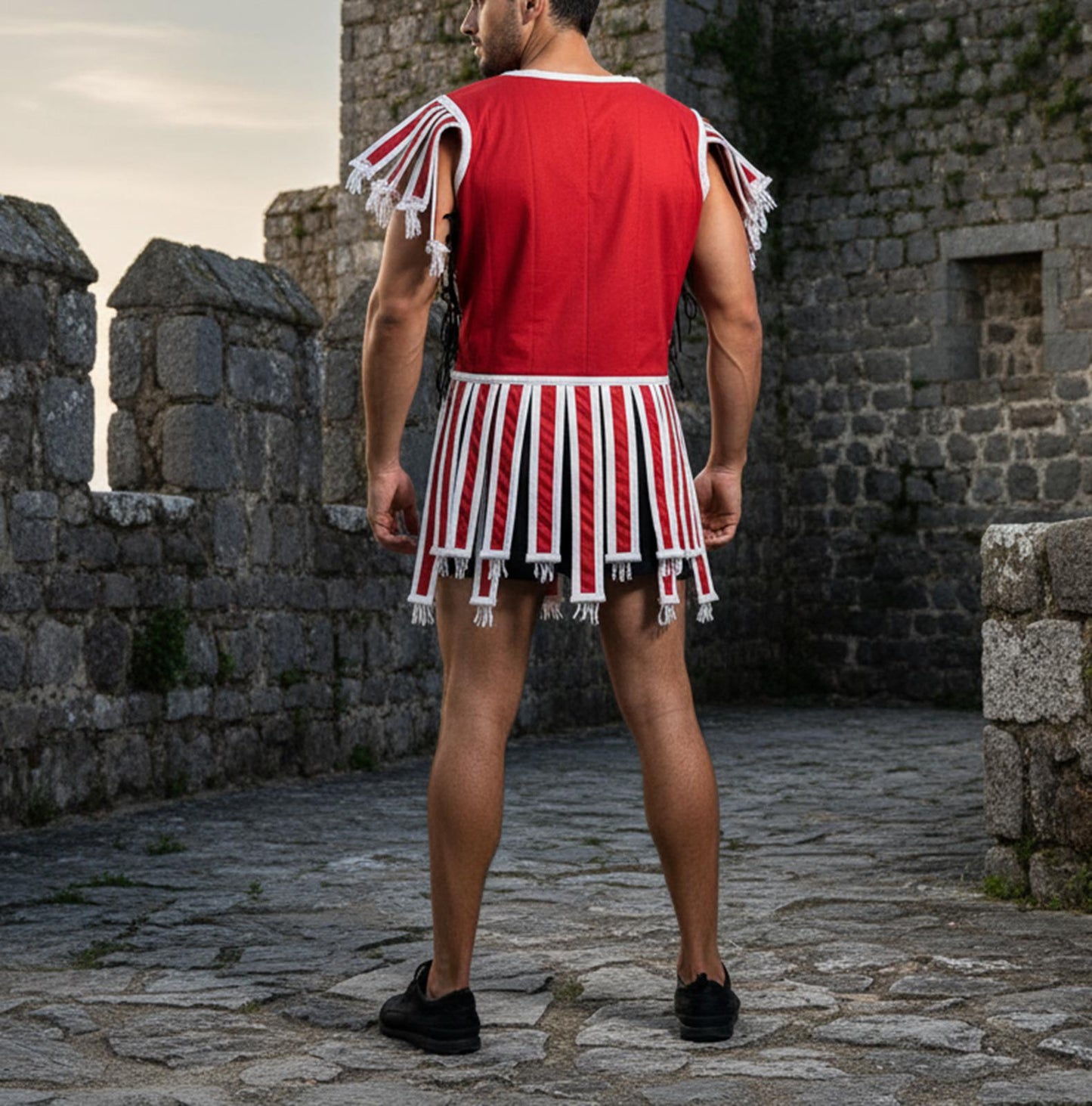 Roman Quilted Subarmalis – Padded Armor Vest