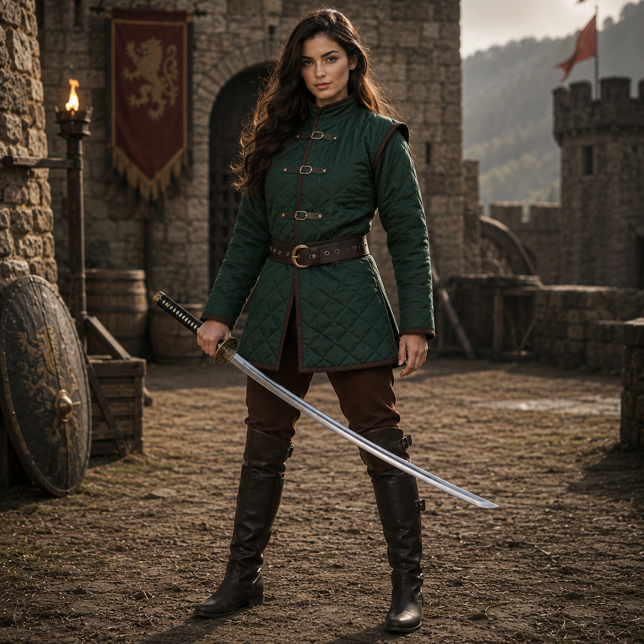 Renaissance Faire Gambeson Costume