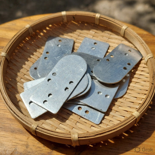 Aluminum Lamellar Armor Plates (Tombstone Style) types -16
