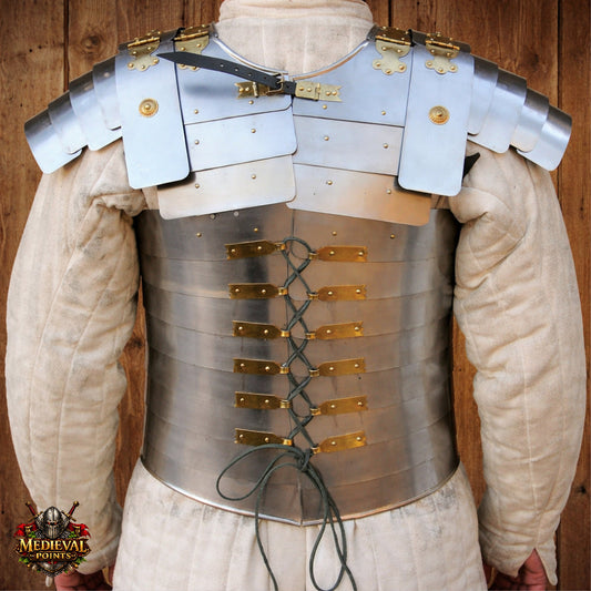 Lorica Segmentata : 18g Stainless Steel Rust Proof, Roman Lorica Sagmentata