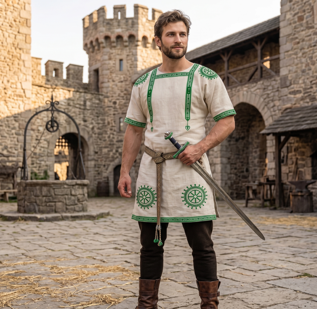 Roman tunic manicata | Renaissance Festival Costume