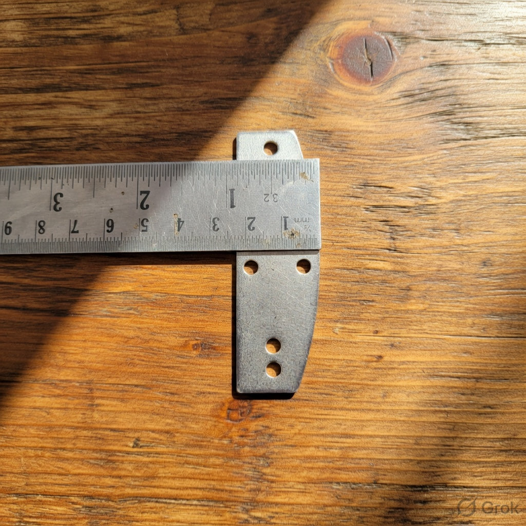 Lamellar Plates : 7 X 2 cm, 20 Gauge Mild Steel, Repair Lamellar Armor Types -2
