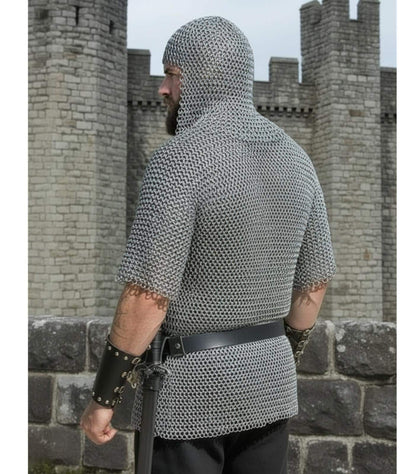 Ren Faire Butted Chainmail Shirt with Coif
