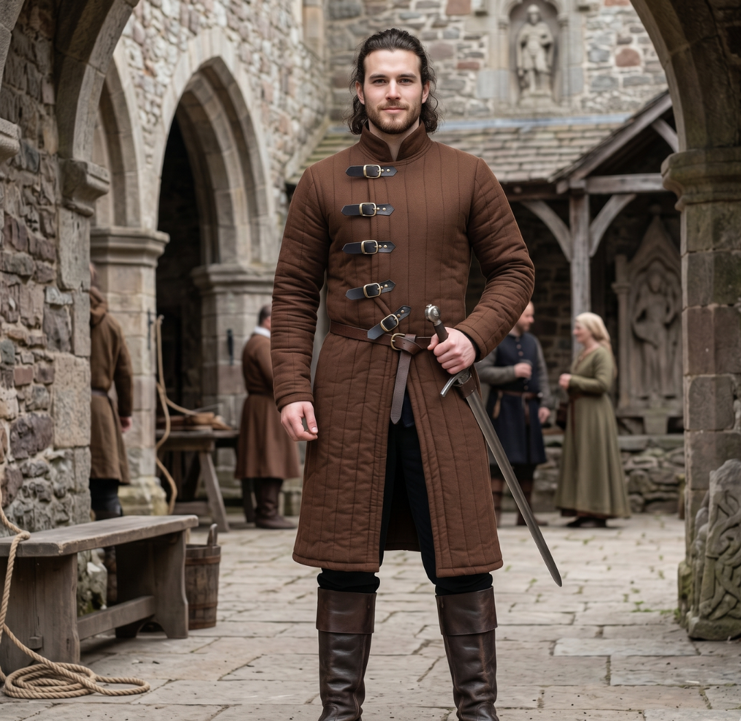 Historical Long Sleeve Gambeson