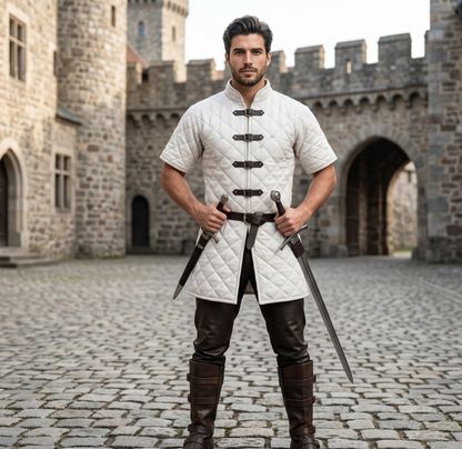 Ren Faire Half-Sleeve Gambeson