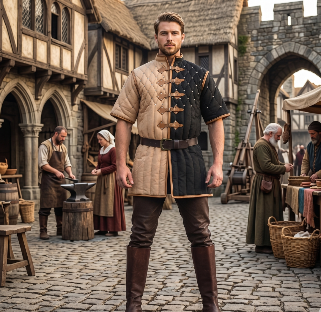 Quilted Armor Gambeson Costume