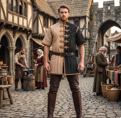 Quilted Armor Gambeson Costume
