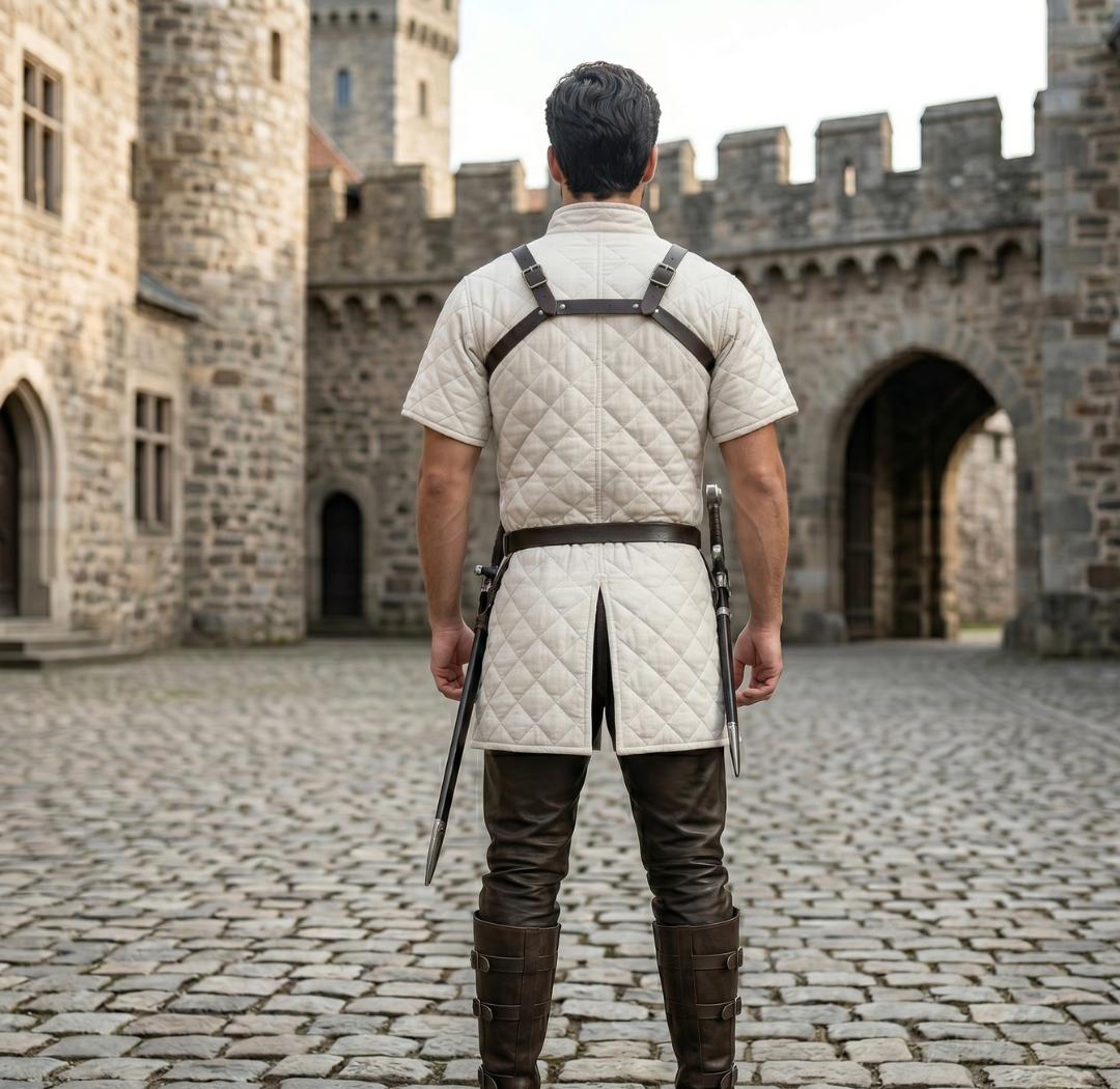 Ren Faire Half-Sleeve Gambeson