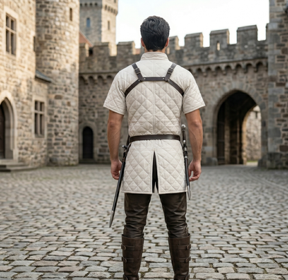 Ren Faire Half-Sleeve Gambeson