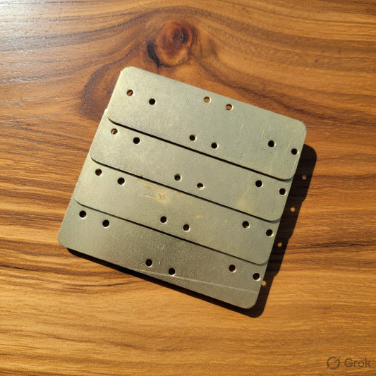 Lamellar Armor, Type - 4 : 90 mm x 30 mm  Repair Lamellar