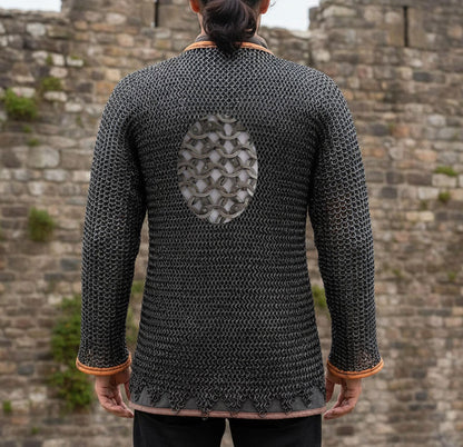 Medieval Chainmail Shirt- 9MM Flat Riveted With Washer