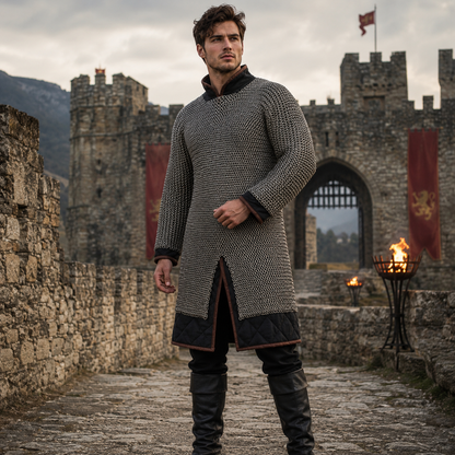 Chainmail Shirt – 9mm Round Riveted With Washers