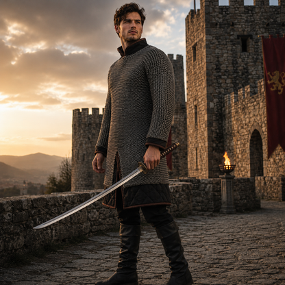 Chainmail Shirt – 9mm Round Riveted With Washers