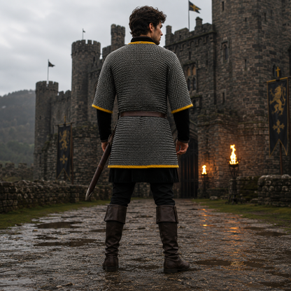 LARP Chainmail Shirt – 9MM Flat Riveted with Washers