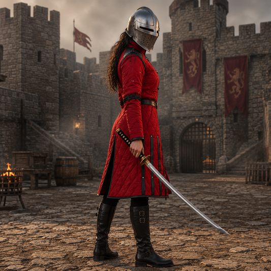 Renaissance Faire Gambeson – Cotton Padded Armor Jacket