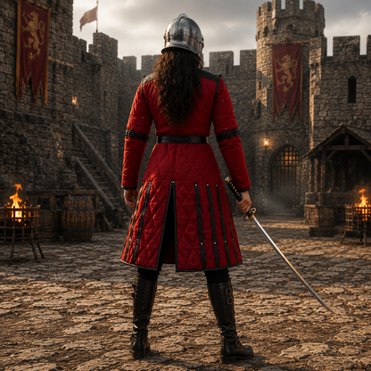Renaissance Faire Gambeson – Cotton Padded Armor Jacket