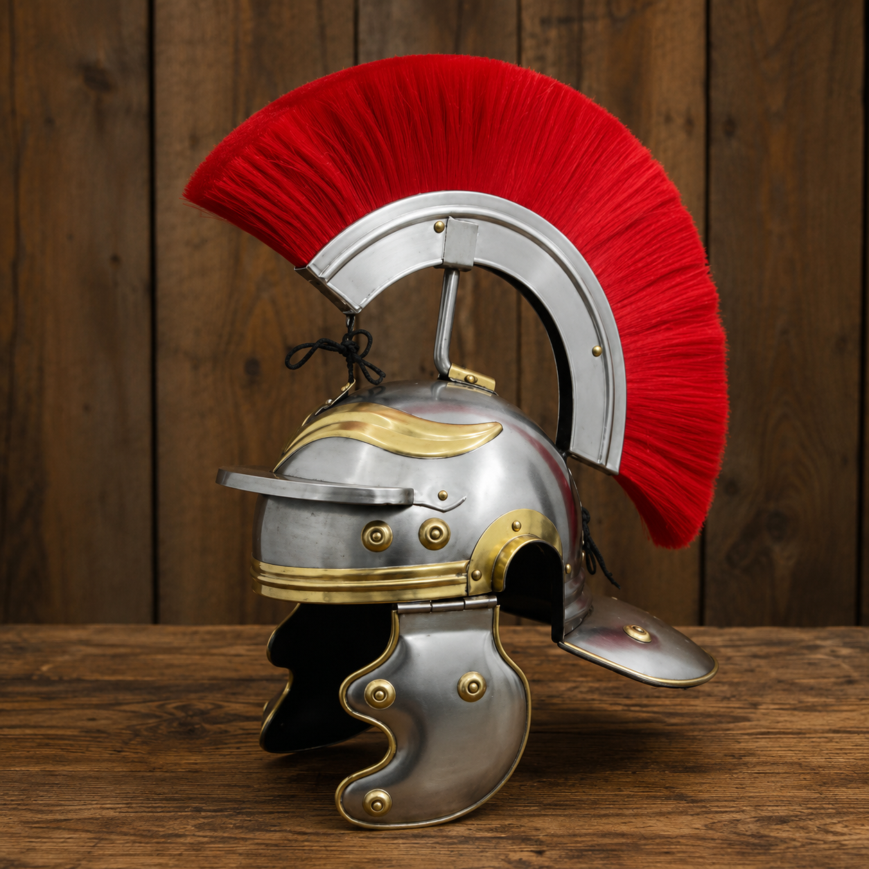 Roman Centurion Helmet ,New Roman helmet With Red Plume