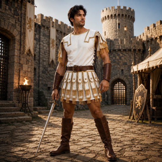 Roman Subarmalis Padded Armor | Officer Gambeson for Historical Reenactment & LARP- Custom Body Armor