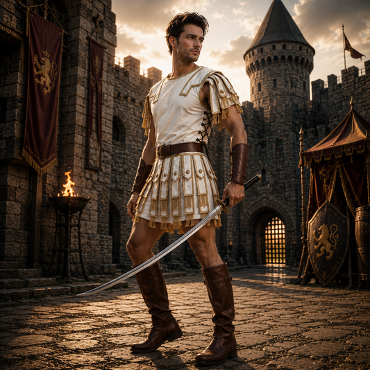 Roman Subarmalis Padded Armor | Officer Gambeson for Historical Reenactment & LARP- Custom Body Armor