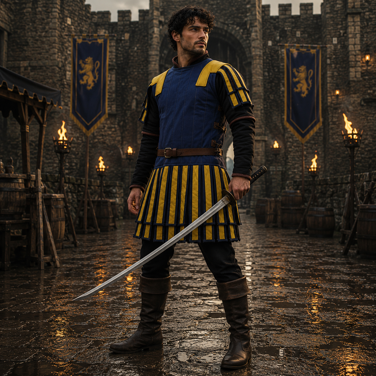 Handcrafted Roman Centurion Costume | Gladiator Tunic Outfit
