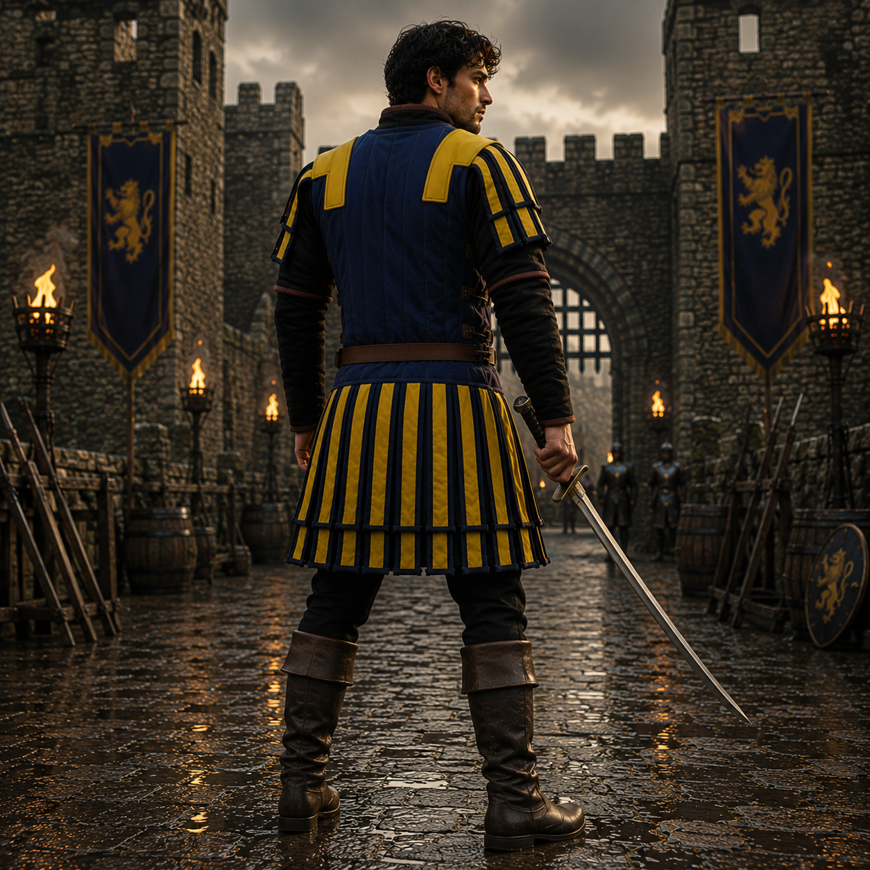 Handcrafted Roman Centurion Costume | Gladiator Tunic Outfit