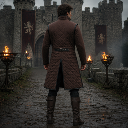 Gambeson Costume , Ren faire Gambeson Dress