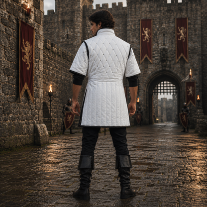 Medieval Gambeson Armour – Quilted Padded Costume , Renaissance Faire Dress