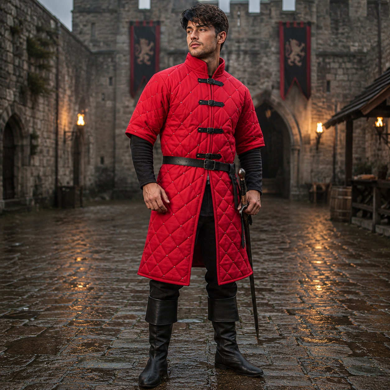 Ren Faire Gambeson Armour : Rad Renaissance Costume