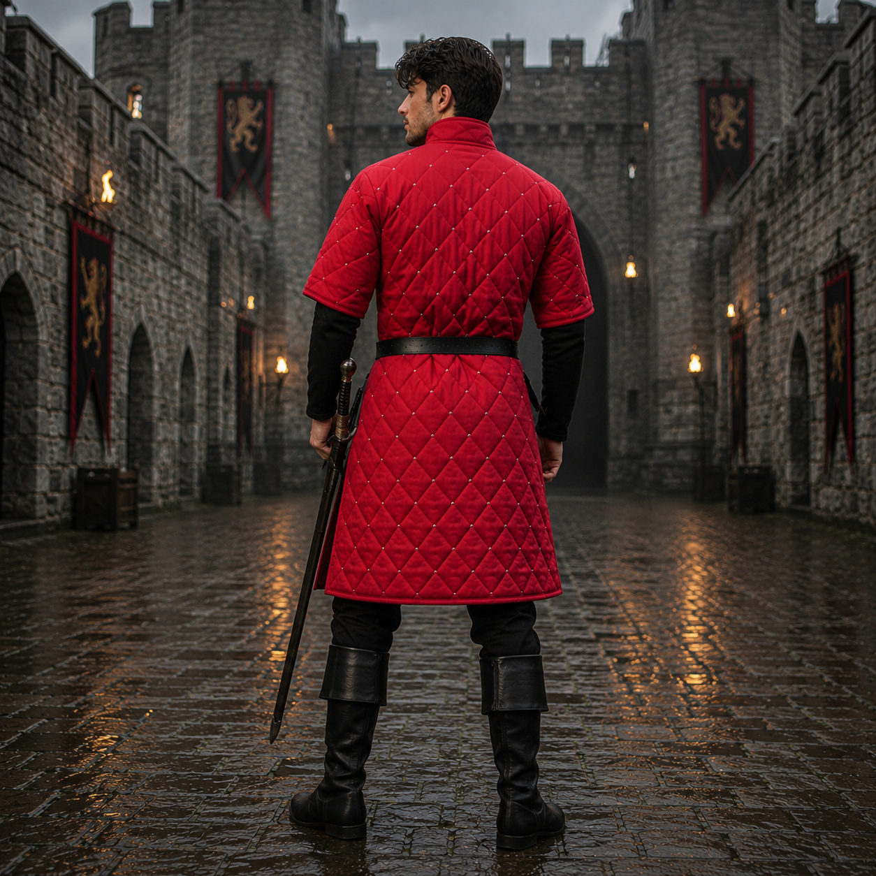 Ren Faire Gambeson Armour : Rad Renaissance Costume