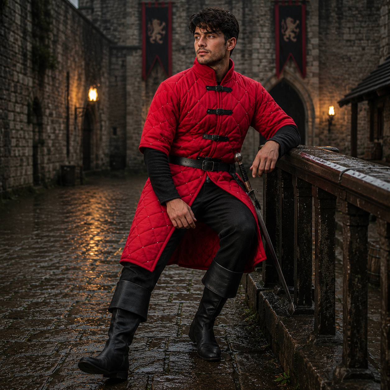 Ren Faire Gambeson Armour : Rad Renaissance Costume