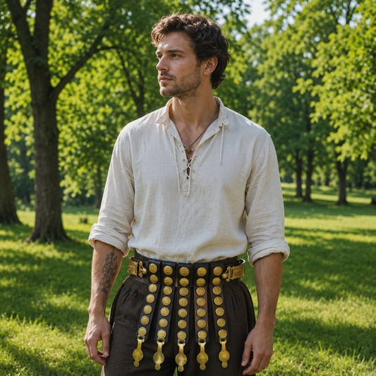 Roman Cingulum Belt – Reenactment Costume Accessory for Ren Fair