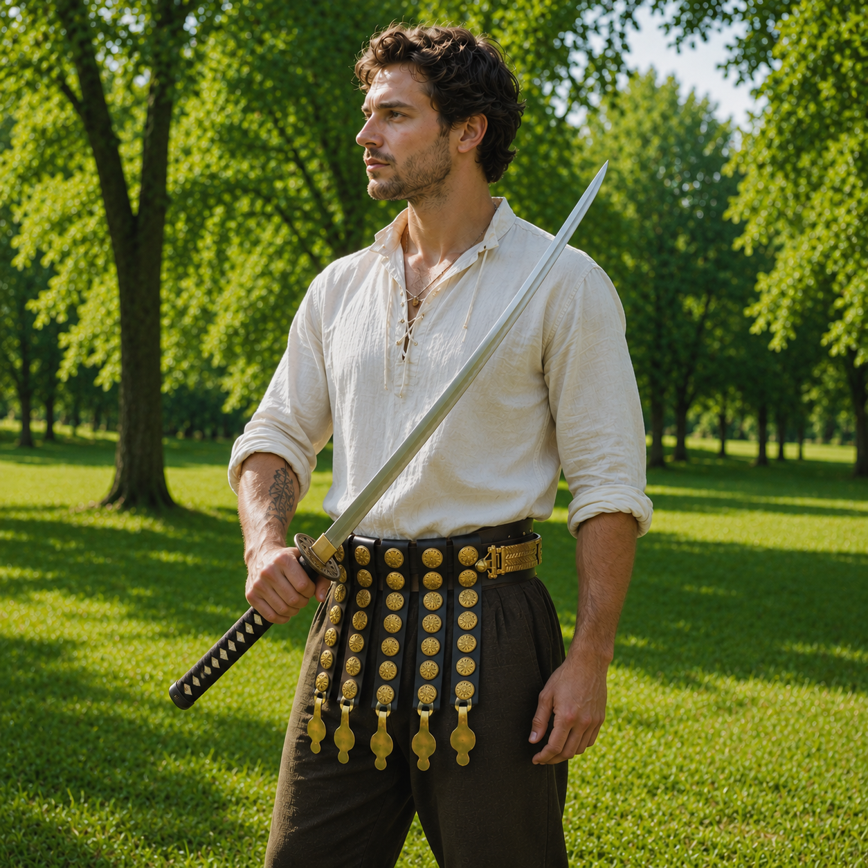 Roman Cingulum Belt – Reenactment Costume Accessory for Ren Fair