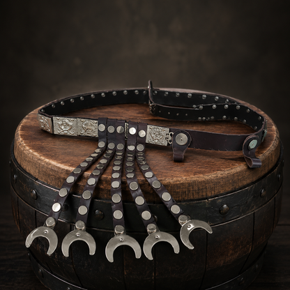 She-Wolf Leather Belt | Roman Cingulum Belt – Reenactment Costume