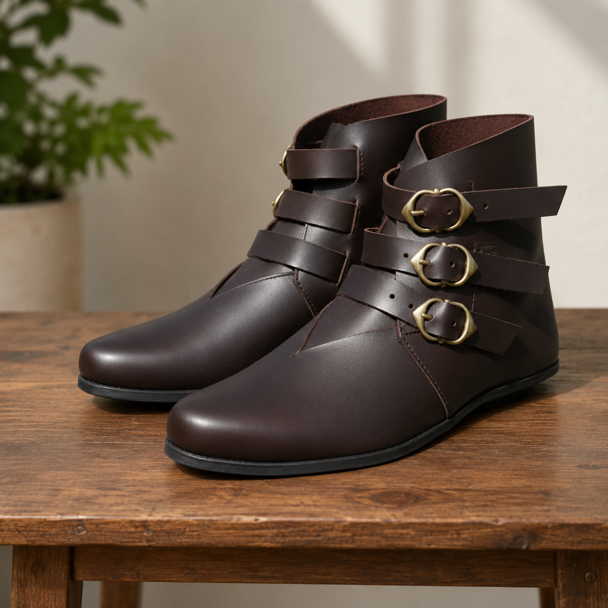 Roman Leather Boots – Historical Reenactment Footwear, LARP, Cosplay & Ren Faire Boots