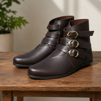 Roman Leather Boots – Historical Reenactment Footwear, LARP, Cosplay & Ren Faire Boots