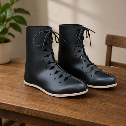 Roman Leather Shoes: Reenactment Ren-faire Leather Boots