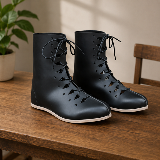 Roman Leather Shoes: Reenactment Ren-faire Leather Boots