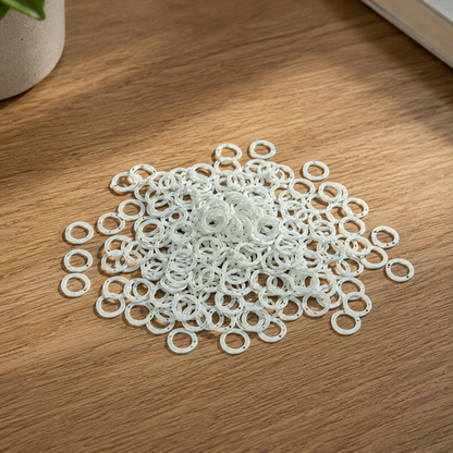Loose Chainmail Rings 9mm – Flat Rings with Riveted| free tool