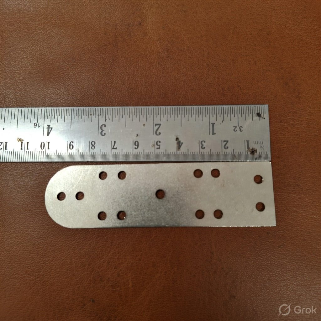 Birka Steel Lamellar Scales – 25 Loose Lamellae for Viking, Rus & Khazar Armor, Types -8