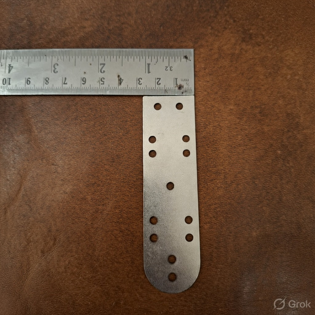 Birka Steel Lamellar Scales – 25 Loose Lamellae for Viking, Rus & Khazar Armor, Types -8