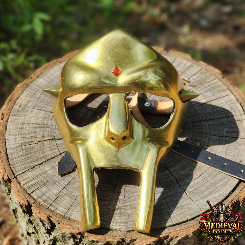 M.F. DOOM Metal Mask Replica – Ultimate Cosplay Essential