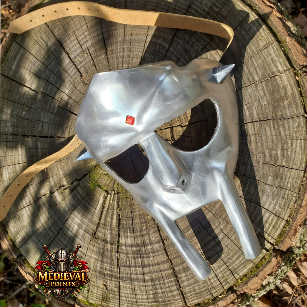 M.F. DOOM Metal Mask Replica – Ultimate Cosplay Essential