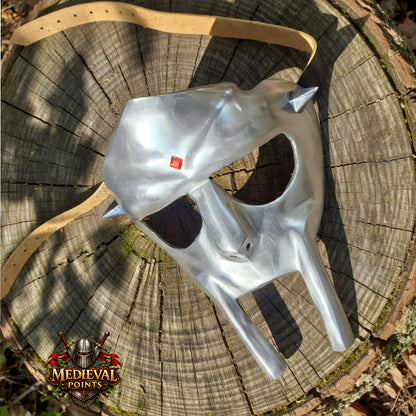 M.F. DOOM Metal Mask Replica – Ultimate Cosplay Essential