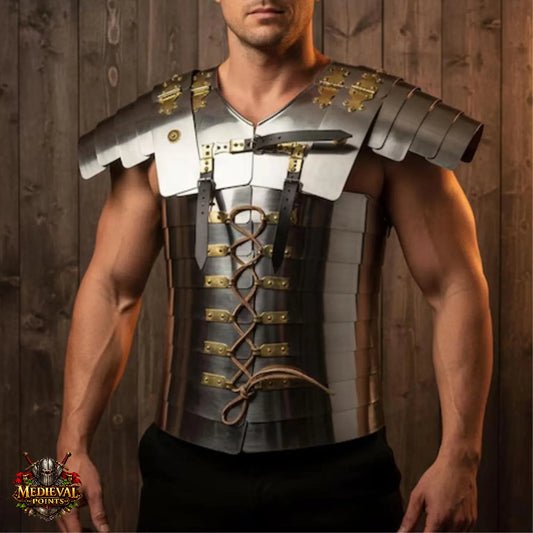 Lorica Segmentata, Medieval Roman Armor, LARP Costume - Collectible Replica
