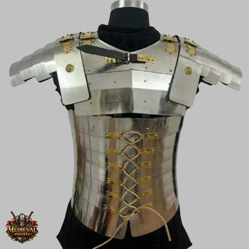Lorica Segmentata, Medieval Roman Armor, LARP Costume - Collectible Replica