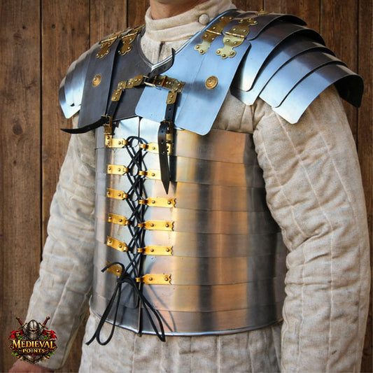 Lorica Segmentata : 18g Stainless Steel Rust Proof, Roman Lorica Sagmentata