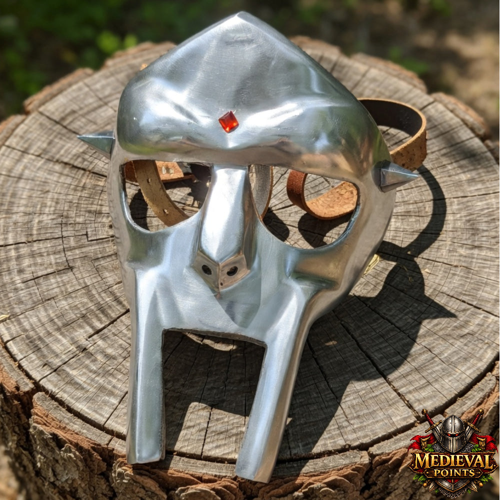M.F. DOOM Metal Mask Replica – Ultimate Cosplay Essential