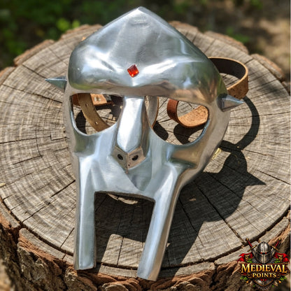 M.F. DOOM Metal Mask Replica – Ultimate Cosplay Essential
