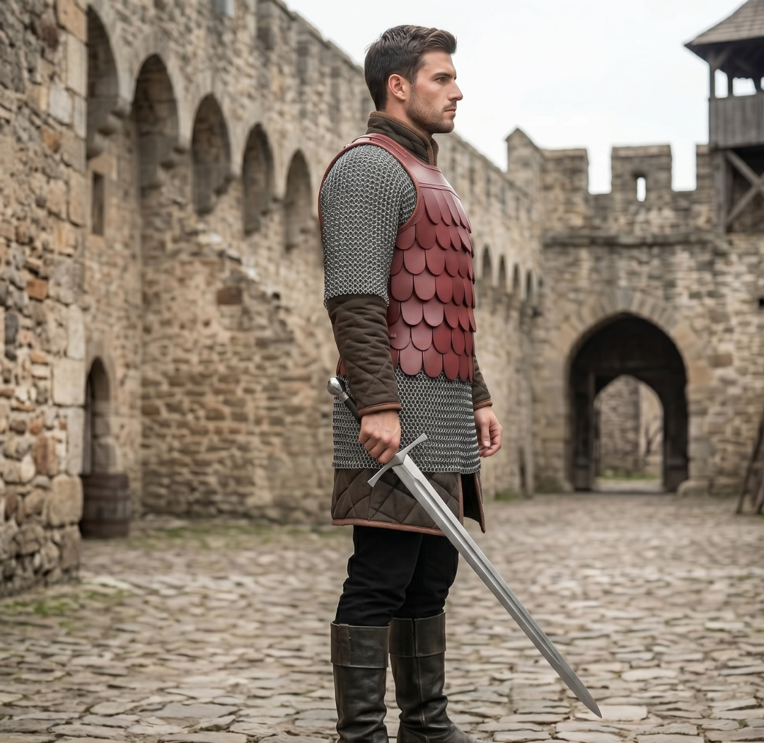 Leather Body Armour Chest Plate | Medieval LARP & Cosplay Armor